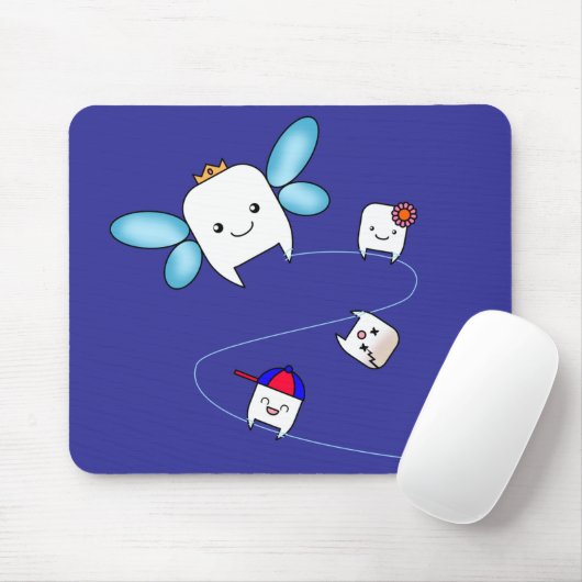 Zahn-Fee Mousepad (Mit Mouse)