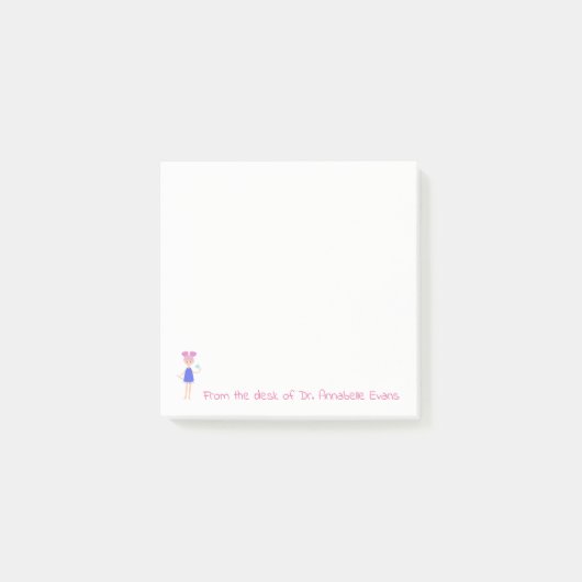 Zahn-Fee Post-it Klebezettel (Vorderseite)