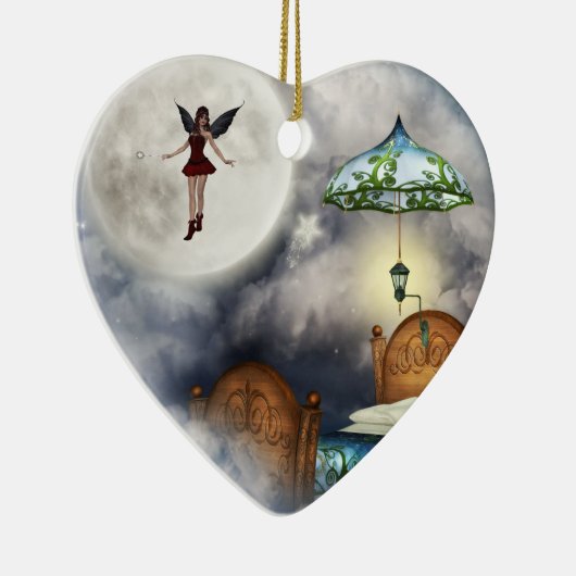 Zahn-Fee-Verzierung Keramik Ornament (Rechts)