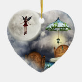 Zahn-Fee-Verzierung Keramik Ornament (Vorne)