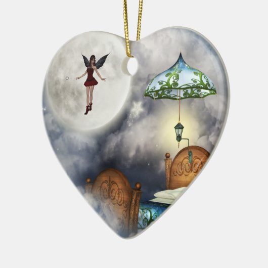 Zahn-Fee-Verzierung Keramik Ornament (Links)