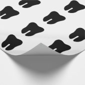 Zahn Geschenkpapier (Ecke)