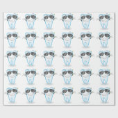 Zahn Geschenkpapier (Flach)