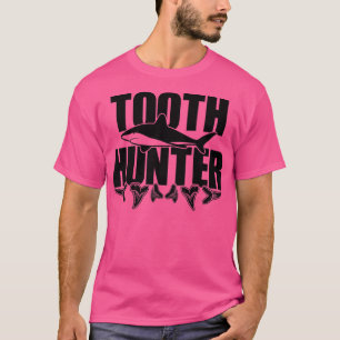 Zahn Hunter Paläontologie Haiszähne sammeln T-Shirt