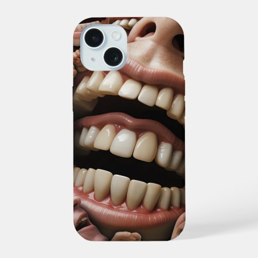 Zahn-iPhone-Hülle iPhone 15 Hülle (Rückseite)