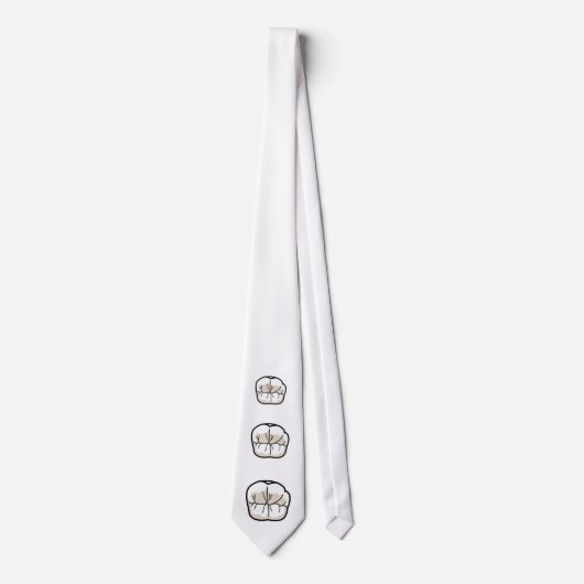 Zahn-Krawatte Krawatte (Vorderseite)