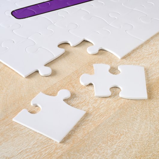 Zahn mit Bürste Puzzle (Seite)