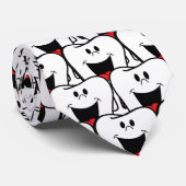 Zahn-Party-Krawatte Krawatte (Gerollt)