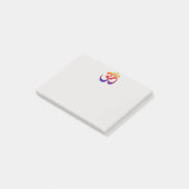 Zahn Post-it Klebezettel (angewinkelt)