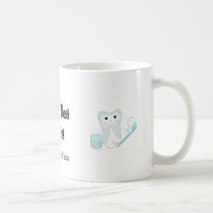 Zahn und Zahnbürste Weltbester Zahnarzt Kaffeetasse