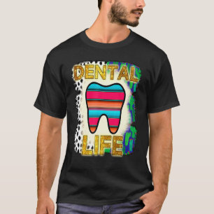 Zahn Zahnarzt Zahnheilkunde Zahnarzthelferin Hygie T-Shirt