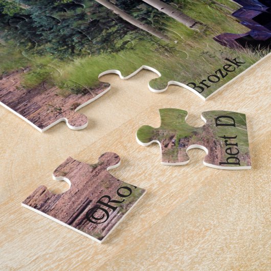 ZAHN-Zug-Puzzlespiel Colorados Pikes Höchst Puzzle (Seite)