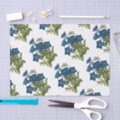 Zahnan-Blume mit Schmetterlingsmuster Seidenpapier (Handwerk)