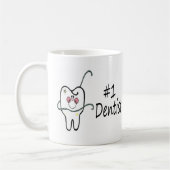 Zahnarzt #1 kaffeetasse (Links)