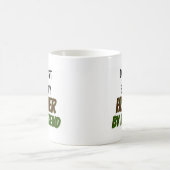 Zahnarzt am Tag Jäger am Wochenende Kaffeetasse (Mittel)