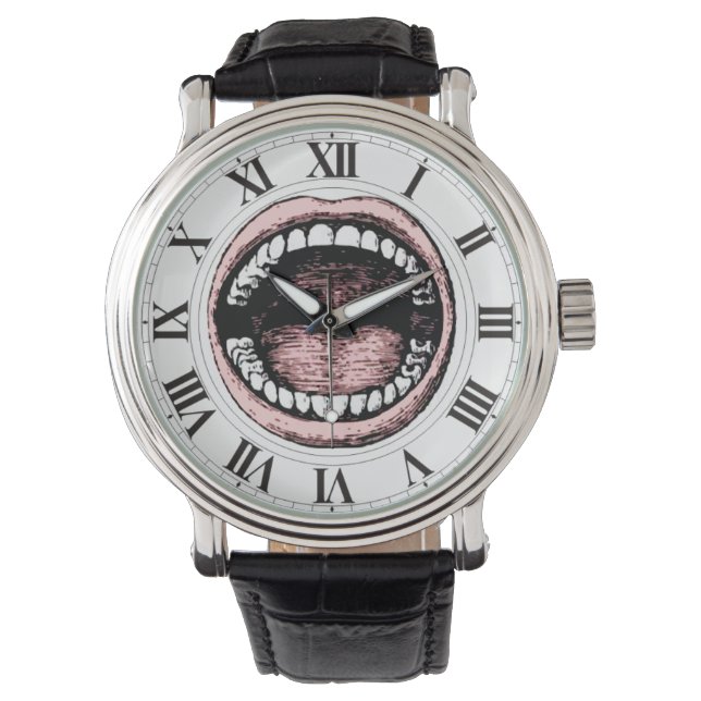 Zahnarzt Armbanduhr (Vorderseite)