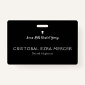 Zahnarzt Ausweis (Rückseite)