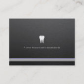 Zahnarzt | BERUFLICH Visitenkarte (Rückseite)