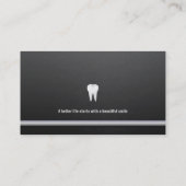 Zahnarzt | BERUFLICH Visitenkarte (Rückseite)