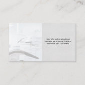 Zahnarzt Beruflich | Zahnwerkzeuge Visitenkarte (Rückseite)