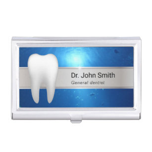 Zahnarzt-berufliches zahnmedizinisches visitenkarten etui