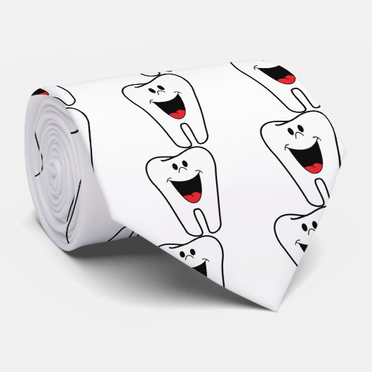 Zahnarzt-Bild Krawatte (Gerollt)