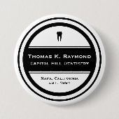 Zahnarzt Button (Vorderseite)