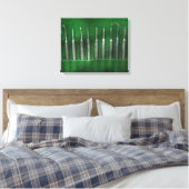 Zahnarzt - Das Kit Leinwanddruck (Insitu (Schlafzimmer))