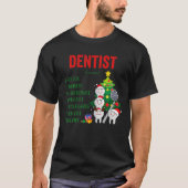 Zahnarzt Definition Weihnachten Zahnarzt Paja T-Shirt (Vorderseite)