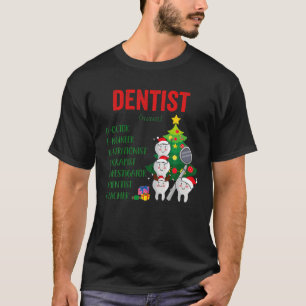 Zahnarzt Definition Weihnachten Zahnarzt Paja T-Shirt