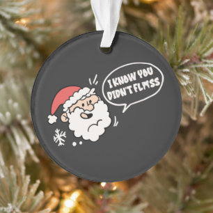 Zahnarzt Dental Weihnachten Santa Ornament