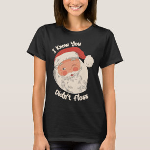 Zahnarzt Dental Weihnachten Santa T-Shirt