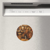 Zahnarzt - Der Zahnarzttisch Magnet (In Situ (Geschirrspüler))