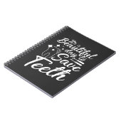 Zahnarzt-Doktor Gift Beautiful Day, zum der Zähne Notizblock (Linke Seite)