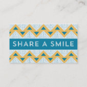 Zahnarzt-Empfehlungs-Visitenkarte Empfehlungskarte (Rückseite)