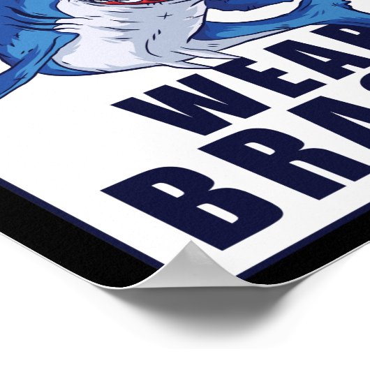 Zahnarzt Funny Orthodontic Support Beileid Wear Poster (Ecke)