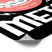 Zahnarzt Funny Orthodontist IM wirklich in Poster (Ecke)