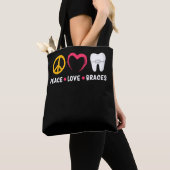 Zahnarzt Funny Orthodontist Liebe Braces Tasche (Von Nahem)