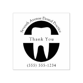 Zahnarzt für Kieferorthopädie Gummistempel