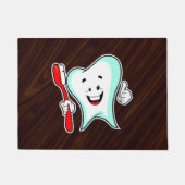 Zahnarzt Fußmatte (Vorderseite)