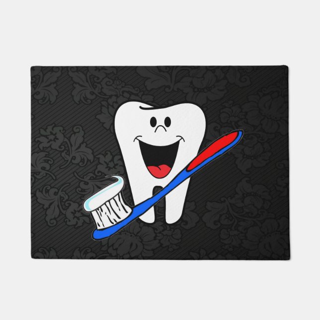 Zahnarzt Fußmatte (Vorderseite)