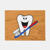 Zahnarzt Fußmatte (Vorderseite)