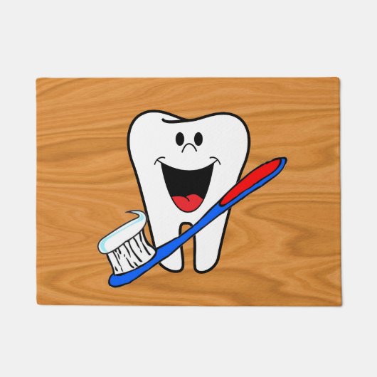 Zahnarzt Fußmatte (Vorderseite)