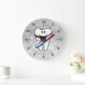 Zahnarzt Große Wanduhr (Zuhause)