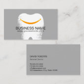 Zahnarzt-großes Lächeln-beruflicher Zahnpflege Visitenkarte (Vorne/Hinten)