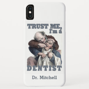 ZAHNARZT Humor individuelle Namensfälle Case-Mate iPhone Hülle