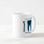 Zahnarzt-Hygienesassistent Zahnarzt Kaffeetasse (VorderseiteRechts)