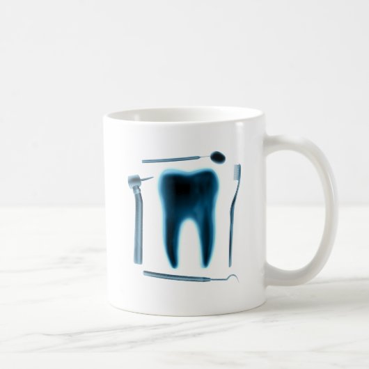 Zahnarzt-Hygienesassistent Zahnarzt Kaffeetasse (Rechts)