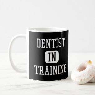 Zahnarzt in Ausbildung zukünftiger Zahnarzt Zahnme Kaffeetasse