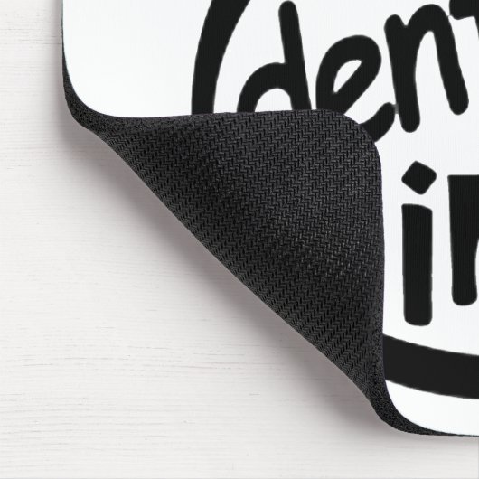 Zahnarzt innen mousepad (Ecke)